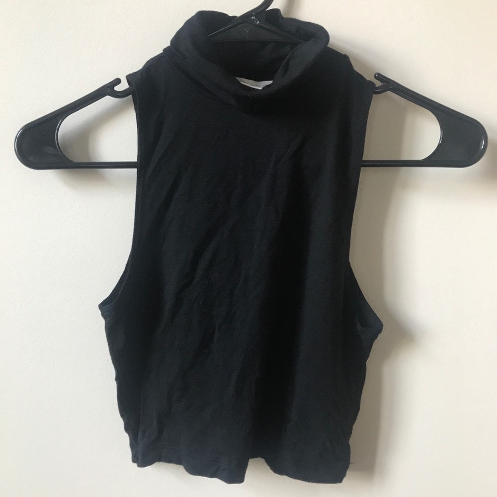 Turtleneck Crop Top